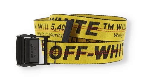 ceinture off white.